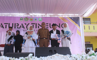PENGHARGAAN JUARA 1, 2 DAN 3 TAHFIDZ QUR'AN TINGKAT MTs.